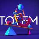 Totem - Modelado 3D. 3D, and 3D Modeling project by Florencia Reyes Gallardo - 08.10.2018
