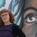 Mural "Anónimas, retratos de musas cotidianas" en Goián, Tomiño, Pontevedra.. Un progetto di Pittura e Street Art di Gemma Marqués - 08.02.2018