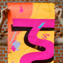 CÓDIGOS_GUJARAT. Een project van Zeefdruk, Schrijven, Collage y Kalligrafie van Tebo - 20.08.2016