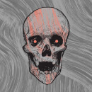 Skull 1. Ilustração tradicional, e Desenho projeto de Álvaro Cubero González - 13.04.2018