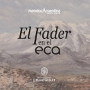 El Fader en el Eca. Br, ing e Identidade, Design editorial, e Design gráfico projeto de Florencia Giaquinta - 10.03.2015