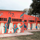 Mas Amor, mural.. Arte urbana projeto de Angélica Olmoz - 22.09.2018