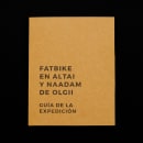 Guía de Fatbike en Mongolia. Design editorial, e Design gráfico projeto de Laura Errepé - 29.09.2018