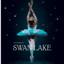 Swan Lake - Low poly . Un projet de Conception d'affiches de Brixtall - 05.10.2018