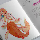 Mermay artbook. Traditional illustration, Digital Illustration, Portrait Illustration, and Artistic Drawing project by Esther Encinas - 10.14.2018