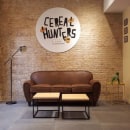 Cereal Hunters. Design, Arquitetura de interiores, e Criatividade projeto de Muebles Marieta - 25.10.2018