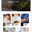 Cookware & Food - Homepage. UX / UI, Web Design, and Web Development project by Eduardo Carballo - 04.15.2016