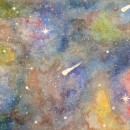Galaxia, proyecto final del curso. Fine Arts project by cala_m - 11.17.2018