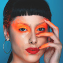 Orange is the new black. Fotografia, Fotografia de moda, Fotografia de retrato, Iluminação fotográfica, e Fotografia de estúdio projeto de Rodrigo Garcia - 18.11.2018