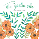 Presentación Garden Shop. Traditional illustration, Lettering, and Watercolor Painting project by Matías Conde - 11.19.2018