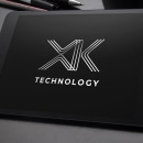 Diseño de logo para la empresa XK Technology. Un proyecto de Diseño gráfico de Javier Hernandez - 21.11.2018