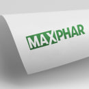 Diseño de logo para la empresa MAXPHAR. Un projet de Design graphique de Javier Hernandez - 21.11.2018