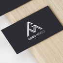 Diseño de logo e imagen corporativa para Gabo Makso. Un proyecto de Diseño gráfico de Javier Hernandez - 21.11.2018