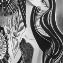 Mi Proyecto del curso: Introducción a la ilustración con tinta china . Un proyecto de Ilustración tradicional, Bellas Artes, Creatividad y Dibujo artístico de Amaia Arnal - 26.11.2018