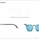 Diseño de gafas para Howkers. Design projeto de Luna Compaired - 01.12.2018