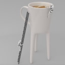 Finding Coffee. 3D, e Animação 3D projeto de Manuel Muñoz - 14.12.2018