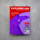Explorer 2018. Graphic Design project by La GIStería - 06.19.2018
