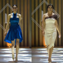 Vestidos de coctel S/S 2018 by: D A N Y C . Un proyecto de Diseño de moda de Claudia Daniela López Mata - 29.12.2018
