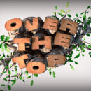 Over The Top - Lettering 3D. 3D, and Lettering project by Michael Hernandez Lozada - 09.29.2018