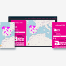 Mapa de Festivales Folk. Un progetto di UX / UI, Web design e Web development di La GIStería - 15.01.2019