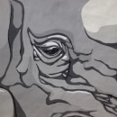 Proyecto Sudán / Mural. Projekt z dziedziny  Sztuki piękne,  Malarstwo, Sztuka miejska, Kreat, wność i Concept art użytkownika Patricia Pagnucco - 12.05.2018