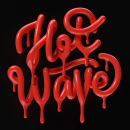 Hot Wave. 3D, Design gráfico, Lettering, e Modelagem 3D projeto de Ion Romero - 22.01.2019