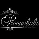 Pronuntiatio Ensemble - Logo. Design gráfico projeto de María Gómez Ayala - 01.10.2017