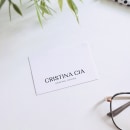 Cristina Cia - Identidad. Un proyecto de Diseño, Fotografía, Br, ing e Identidad, Diseño gráfico y Fotografía con móviles de Cristina Cia - 21.01.2019