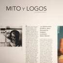 Mito y logos. Editorial Design project by César Nevado Linos - 01.27.2019