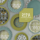 REINA | PATTERNS PARA VAJILLAS. Pattern Design project by Ana Marques - 01.31.2019