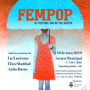 Cartel Fempop Día Internacional de la Mujer. Illustration, Graphic Design, and Poster Design project by Oscar Giménez - 02.13.2019