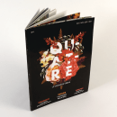 Quatre magazine. Un progetto di Direzione artistica, Design editoriale, Graphic design, Tipografia, Cop e writing di Héloïse KERBRAT - 13.02.2019