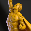 Superman. 3D Character Design project by Sergio Hualde Almandoz - 02.14.2019