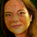 Ilustración. Pintura em aquarela, Ilustração de retrato, Desenho de retrato, e Desenho realista projeto de Zina Alvarado Ayala - 08.02.2014