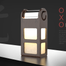 lampara OXO. 3D, and Product Design project by Pedro Herrador Román - 03.04.2019