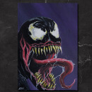Venom realizado con acrílicos. Pintura projeto de Alan Sabas - 13.03.2019
