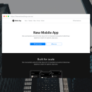 Mobile App - Free Bootstrap 4 Template. Programming, Web Design, and Web Development project by Diego Velázquez - 03.15.2019
