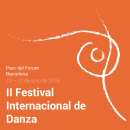 Cartelería | IIFestival Internacional de Danza. Un proyecto de Diseño gráfico de Cristina Almansa - 05.05.2018