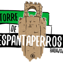 Torre de Espantaperros. Ilustração tradicional, Design gráfico e Ilustração digital projeto de Pablo Fernandez Diez - 03.04.2019
