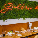Golden Madrid / Bar Restaurante (Barrio La Latina). Design, Interior Architecture, Interior Design, and Decoration project by Indah Design & Shop - 04.01.2019