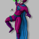 Mi Proyecto del curso: Ilustración para cómics: anatomía de un superhéroe. Un proyecto de Ilustración tradicional y Diseño de personajes de Marcos Israel - 10.04.2019