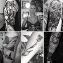 Tattoos . Un proyecto de Ilustración tradicional y Dibujo de Tania Maia - 09.04.2019