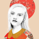Mi Proyecto del curso: Retrato con lápiz, técnicas de color y Photoshop. Un proyecto de Ilustración de retrato de elena rosa - 17.04.2019