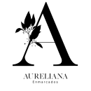 Aureliana Enmarcados. Br, ing e Identidade, e Design de logotipo projeto de Catalina Sánchez Sosa - 18.04.2019