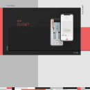 UI/UX DESIGN MY CLOSET. UX / UI, and Graphic Design project by David Piñeiro Varela - 03.20.2019