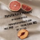 Papaya Playa Project. Br, ing & Identit project by Futura - 03.23.2019