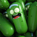 Escultura Digital Pickle Rick. 3D, To, Design, Character Animation, 3D Animation, and 3D Modeling project by Anibal Diaz - 04.28.2019
