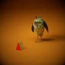 Little_owl. Un projet de 3D de Gabriel Matteucci - 29.04.2019