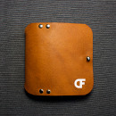 Leather Card Holder Wallet; Proyecto de Introducción al diseño en cuero. Product Design project by Diego Flores - 05.01.2019