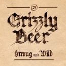 Grizzly Beer. Caligrafia projeto de estergradoli - 07.05.2019